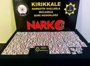 Kırıkkale'de Narkotik Baskını: 1811 Hap Ele Geçti!
