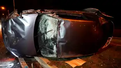 Kırıkkale'de Korkunç Kaza: 2 Yaralı