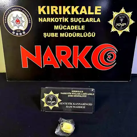 Kırıkkale'de Uyuşturucu Operasyonu: 2 Tutuklama